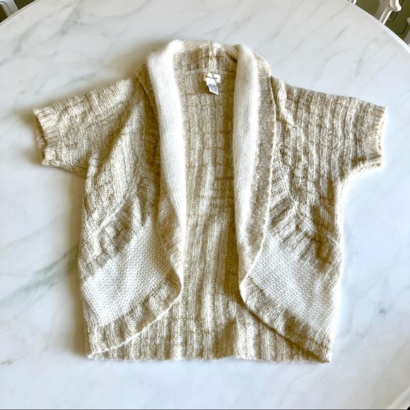 Anthropologie Sleeping on Snow Utopia Shrug Sz S - Picture 4 of 8